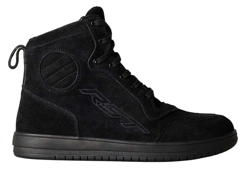 RST Hi-Top Stiefel - Schwarzes Wildleder