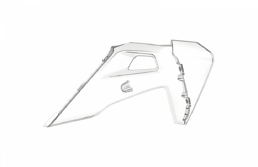 POLISPORT Kühlerspoiler seitlich transparent Husqvarna TC/FC