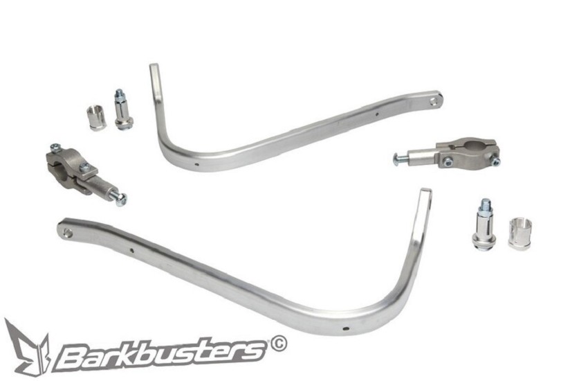 BARKBUSTERS Universal Hardware-Kit Zweipunktbefestigung Alu gerade Ø22mm