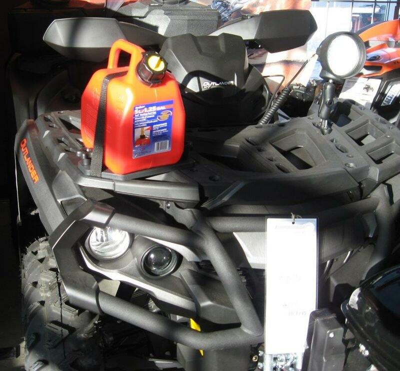 ART Tank und Quick Clips rot 5L Can Am