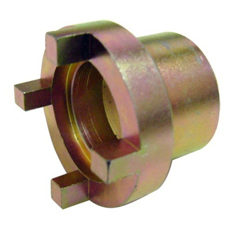 JMP Nutmuttern-Stecknuss für Schwinge/Rahmen Innen-Ø 30 mm/Außen-Ø 43,2 mm 4 Haken passend für Suzuki