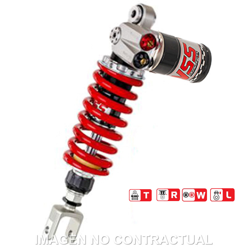 Federbein G456-Serie Mono hinten passend für Suzuki GSX-R 600 (08-10) MG456-320TRWL-46I858 Federbein G456-Serie Mono hinten passend für Suzuki GSX-R 600 (08-10) MG456-320TRWL-46I858