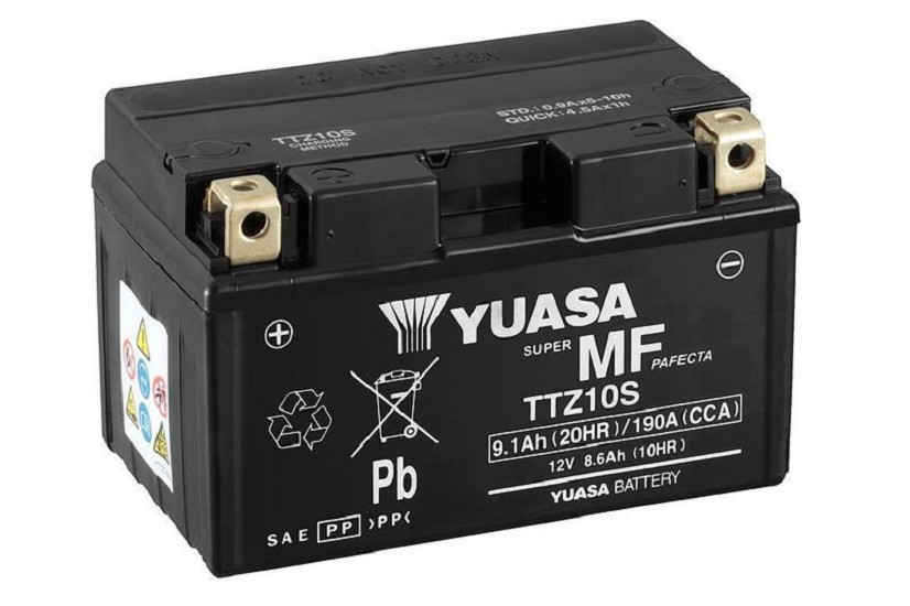 YUASA Wartungsfreie Batterie mit Säurepack - TTZ10S YUASA Wartungsfreie Batterie mit Säurepack - TTZ10S
