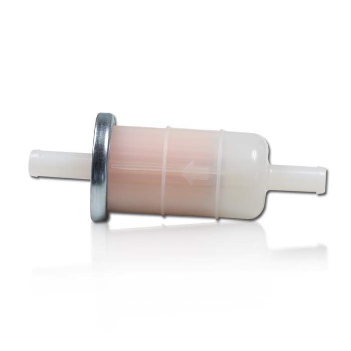 Benzinfilter 5/16 8mm Ø 36,7mm rund weiss Benzinfilter 5/16 8mm Ø 36,7mm rund weiss