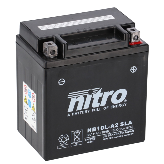 Batterie Nitro NB10L-A2 14AH GEL