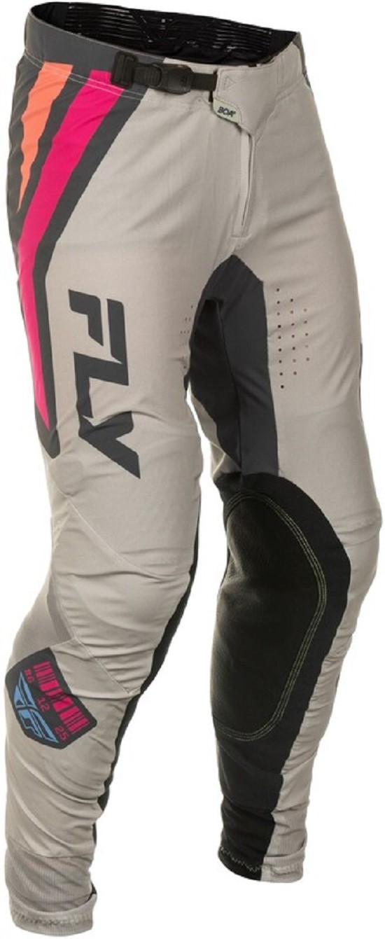 FLY RACING Lite S.E. Vice Hose- Hellgrau/Pink/Coral