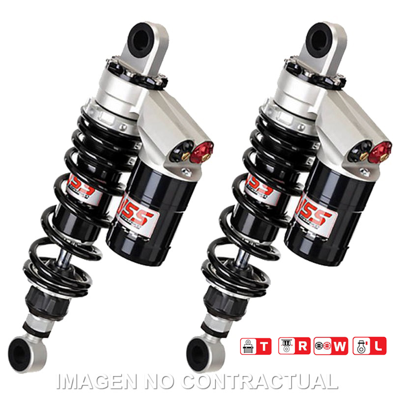 Federbein G362-Serie Stereo hinten passend für Honda CB 1000 (13-18) RG362-360TRWL-47-888 Federbein G362-Serie Stereo hinten passend für Honda CB 1000 (13-18) RG362-360TRWL-47-888