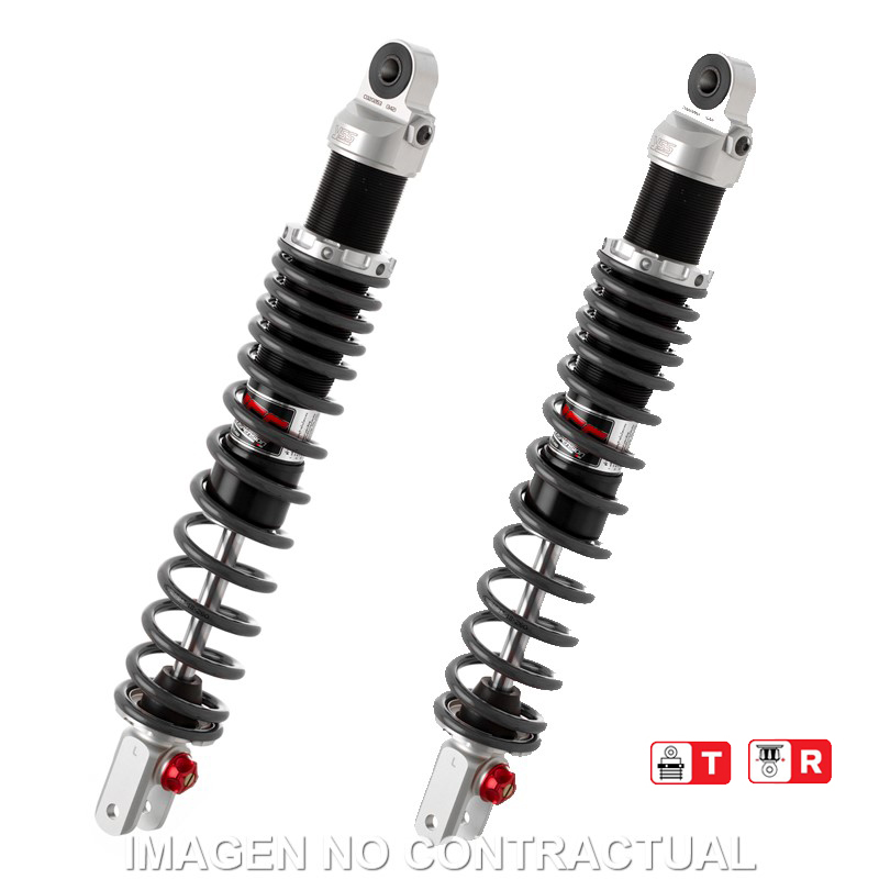 Federbein Z362-Serie Stereo hinten passend für Yamaha X-Max 400 (13-17) TZ362-405TR-04-85