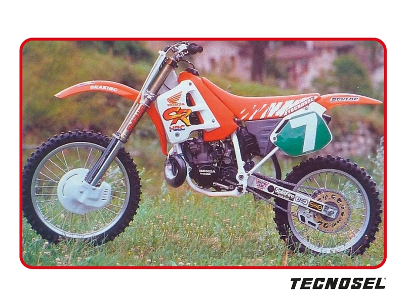 TECNOSEL Complet Set Team passend für Honda 1991