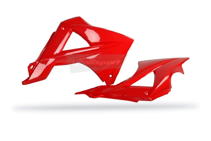 POLISPORT Kühlerspoiler seitlich EC/EC-E 10-11 Rot