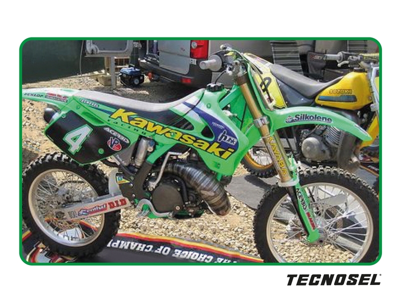 TECNOSEL Stickers Kit Team passend für Kawasaki 1998 TECNOSEL Stickers Kit Team passend für Kawasaki 1998