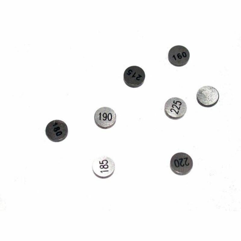 TOURMAX Ventilshims Ø29mm - Starter-Set mit je 2 Stk. pro Dicke TOURMAX Ventilscheiben Ø25X2,55mm - Set mit 2 Stk.