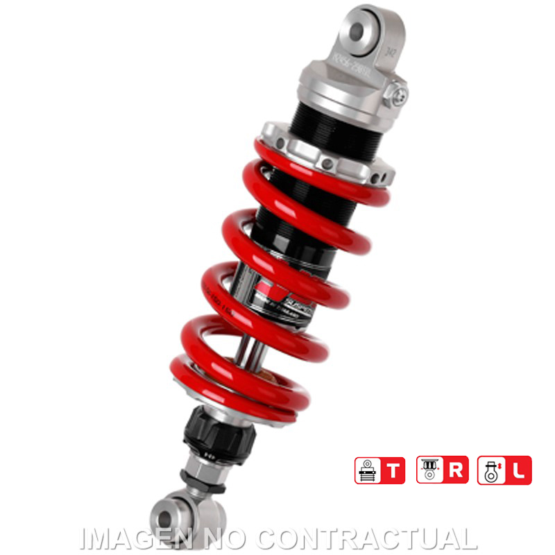 Federbein Z456-Serie Mono hinten passend für Honda CB 1000 F (06-12) MZ456-290TRL-10-85