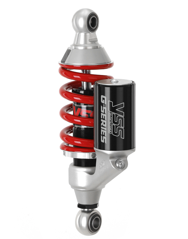 YSS-Hinterrad-Mono-Stoßdämpfer mit externem Reservoir Gas Eco Line YSS-Hinterrad-Mono-Stoßdämpfer mit externem Reservoir Gas Eco Line