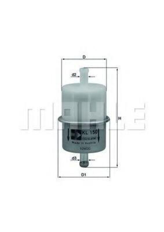 JMP Benzinfilter Ø 8 mm Moto Guzzi