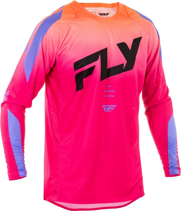 FLY RACING Evolution DST Jersey - Pink/Lavendel/Schwarz