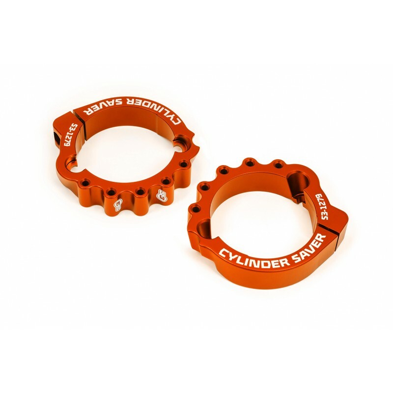 S3 Auspuffflanschschutz orange passend für KTM/Husqvarna