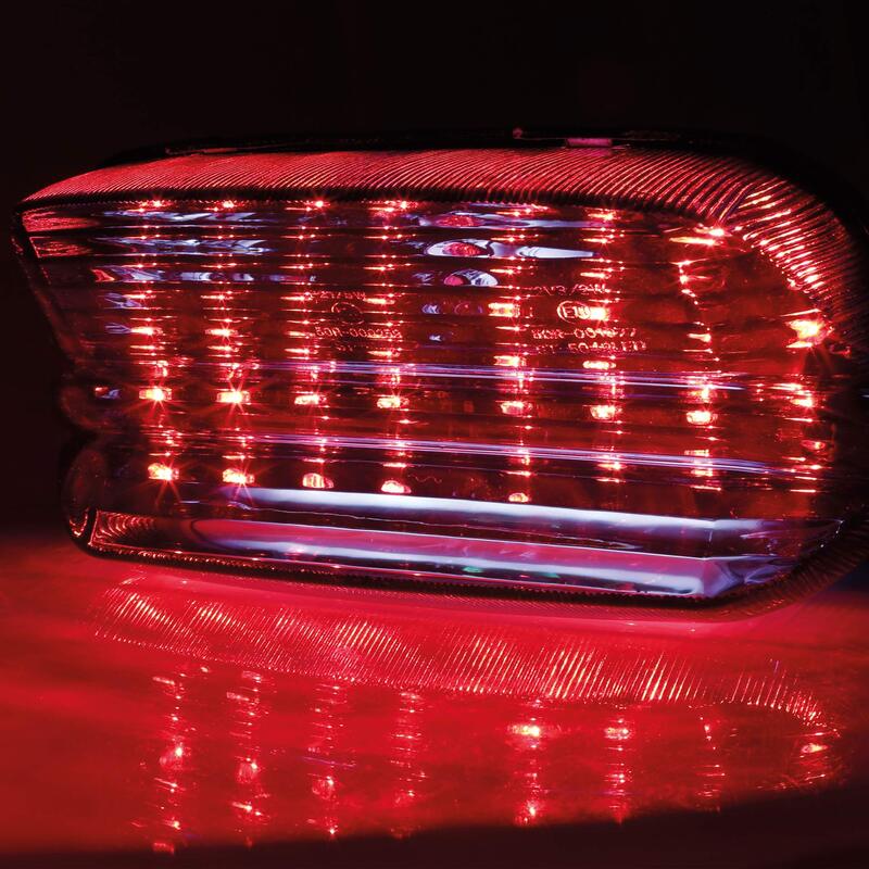 HIGHSIDER smart LED-Rücklicht mit getöntem Glas, passend für Yamaha XJR 1300 99-