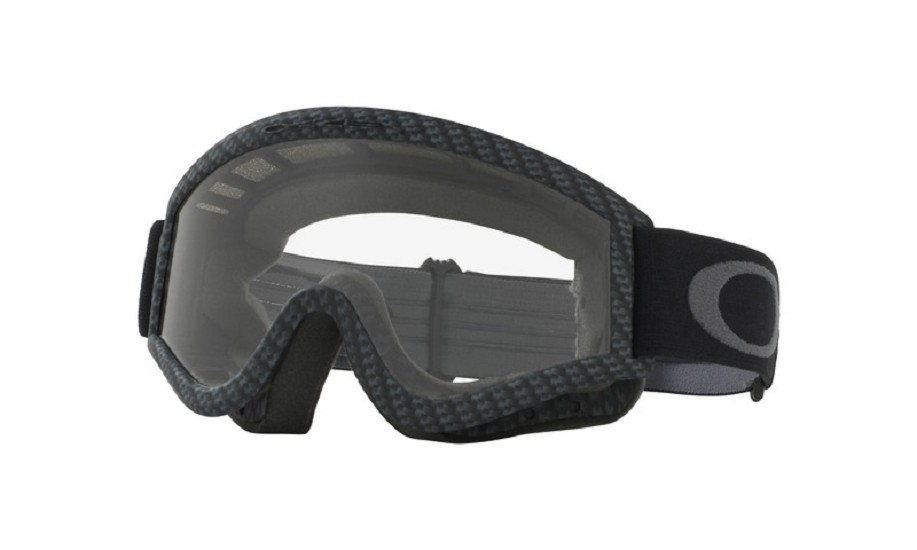 OAKLEY L Frame MX Goggle Carbon Fiber Clear Lens