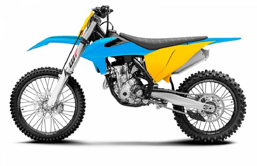 POLISPORT MX Vintage Edition Plastik-Kit blau/gelb passend für KTM SX/SX-F