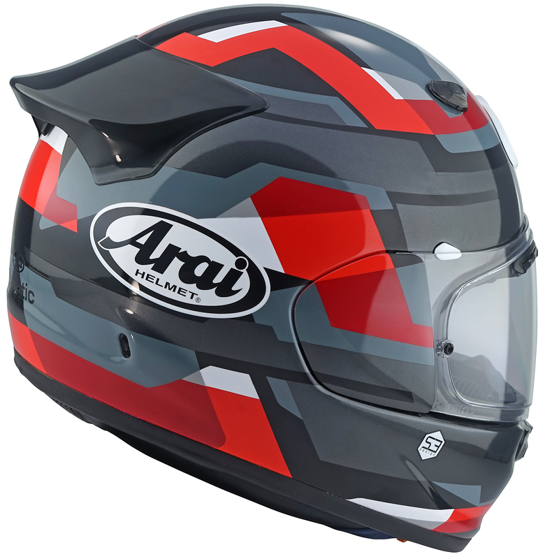 ARAI QUANTIC Abstract Helm - Rot