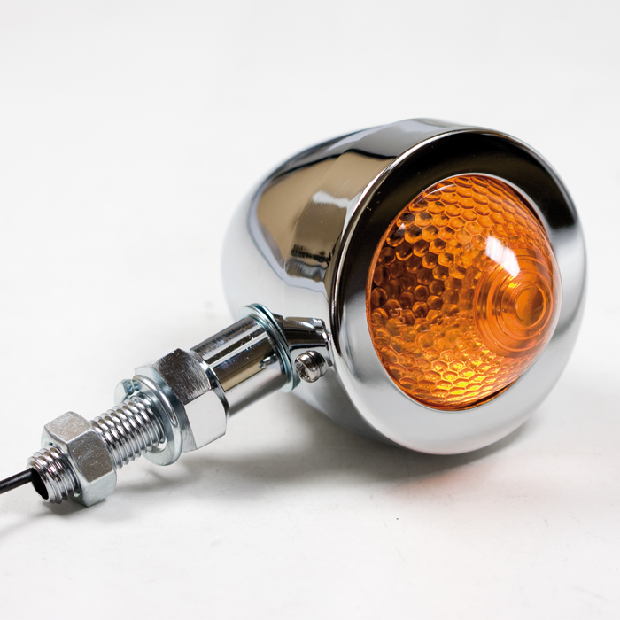 Blinker Bullet Ø 58mm verchromt Blinker Bullet Ø 58mm verchromt
