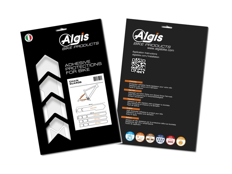 ALGIS Texture Chain Guards Kit - Clear