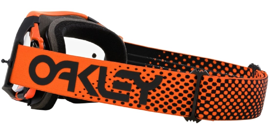 OAKLEY Airbrake MX Brille - Moto Orange B1B Klares Glas OAKLEY Airbrake MX Brille - Moto Orange B1B Klares Glas