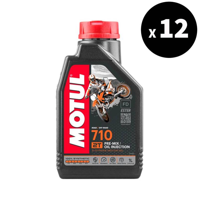 MOTUL 710 2T Motor Oil - 1L x12