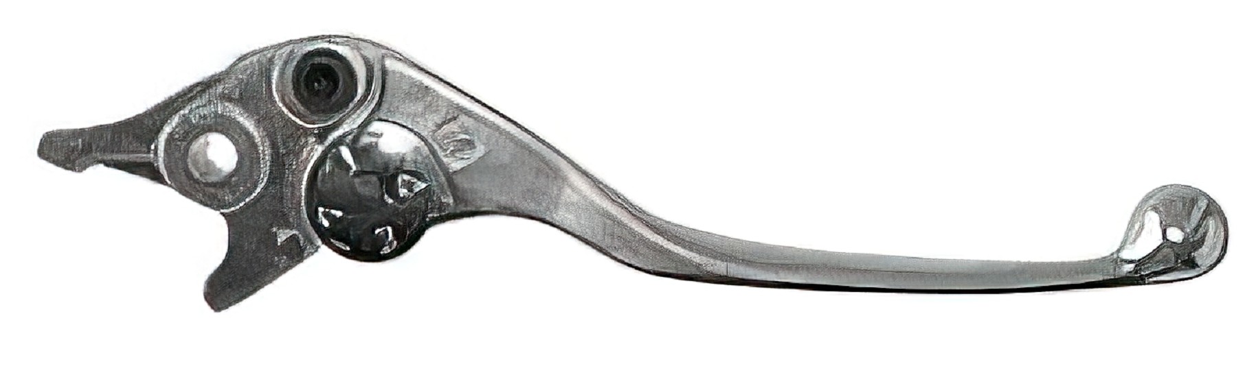 Bremshebel passend für Cagiva, passend für Kawasaki, passend für Suzuki, passend für Yamaha silber