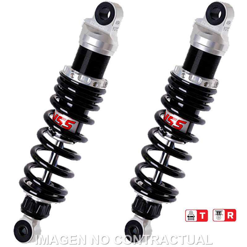 Federbein Z362-Serie Stereo hinten passend für Honda VT 1100C Shadow, VTX 1300 S (USA) RZ362-290TR-03-88