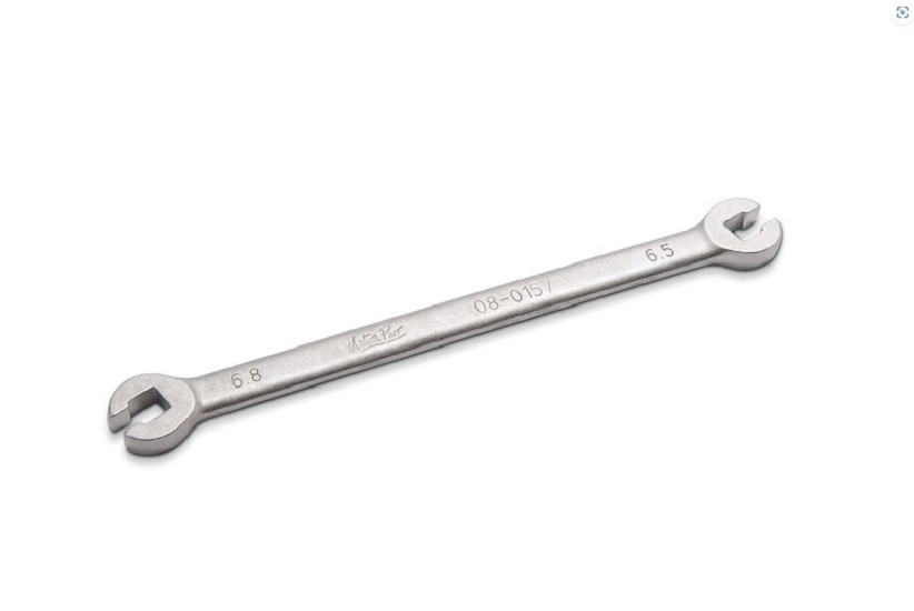 Speichenschlüssel: 6.5 und 6.8mm