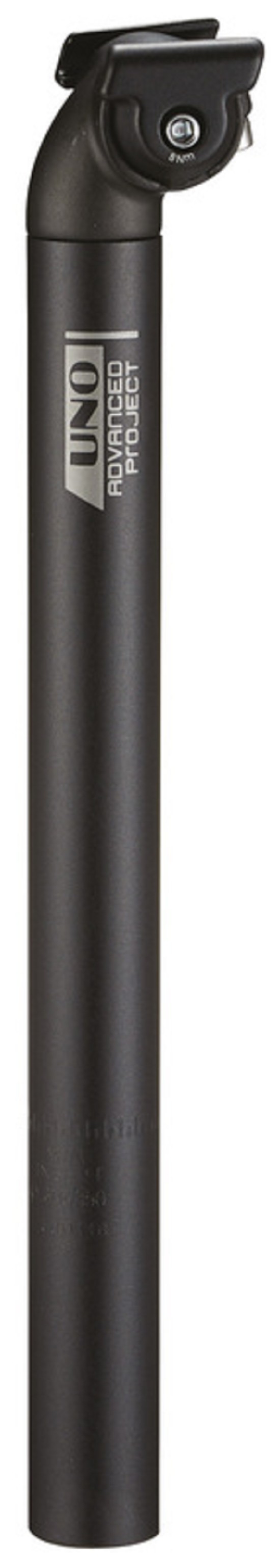 UNO TS 661 Bicycle Seatpost - 350mm Ø31.6 Black UNO TS 661 Bicycle Seatpost - 350mm Ø30.9 Black