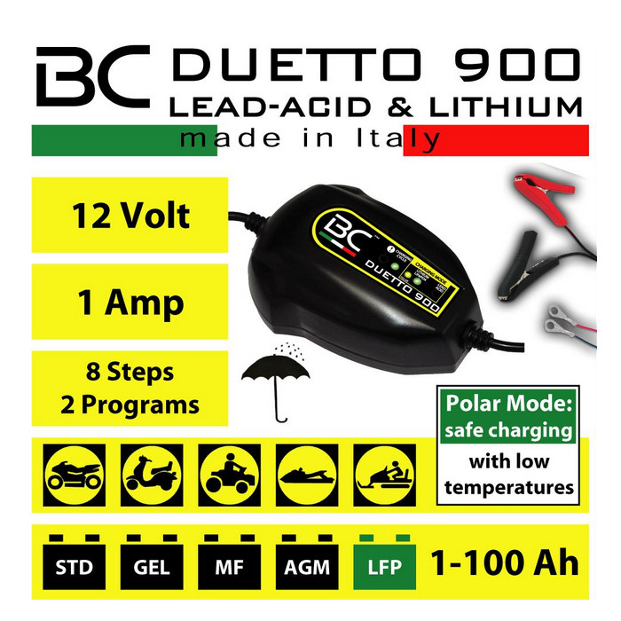 BC Batterieladegerät DUETTO 900