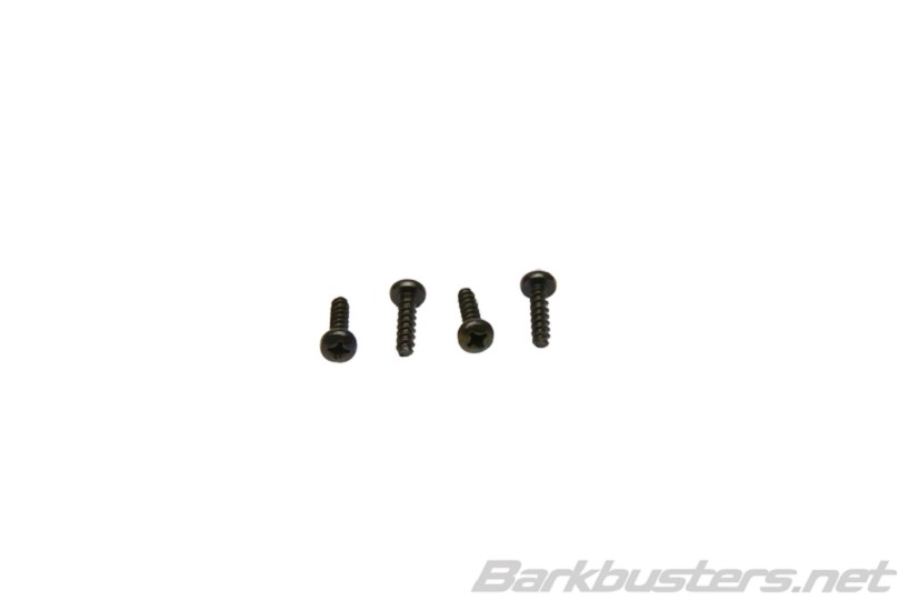 BARKBUSTERS Ersatzteil Schraubensatz Windabweiser zur Befestigung der Windabweiser 4er Set