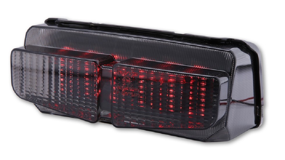 HIGHSIDER smart LED-Rücklicht mit getöntem Glas, passend für Yamaha FZS 600 bis 03