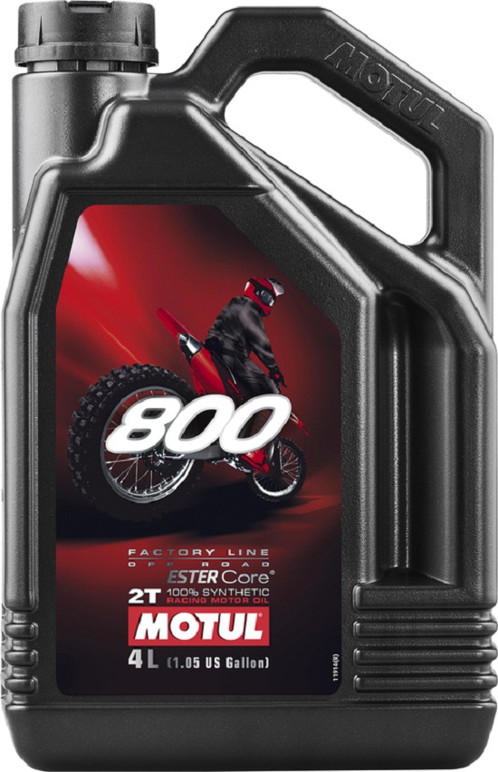 MOTUL 800 Factory Line Off-Road Racing 2T Motorenöl - 4 l
