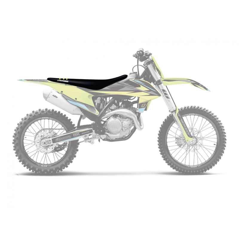 BLACKBIRD Stealth Yellow Seat Cover - passend für KTM SX/SX-F