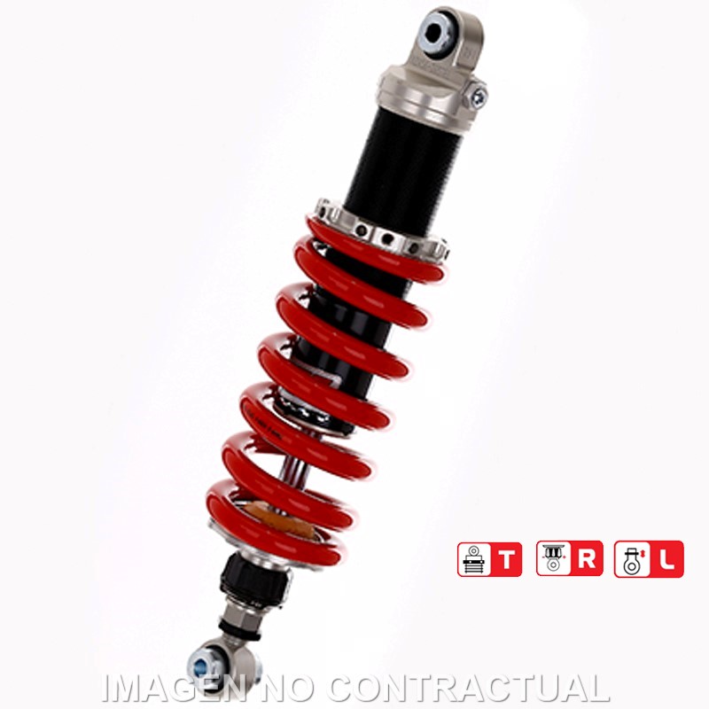 Federbein Z456-Serie Mono hinten für Kompatibel mit TRIUMPH Sprint RS 955 (00-04) MZ456-365TRL-07-85