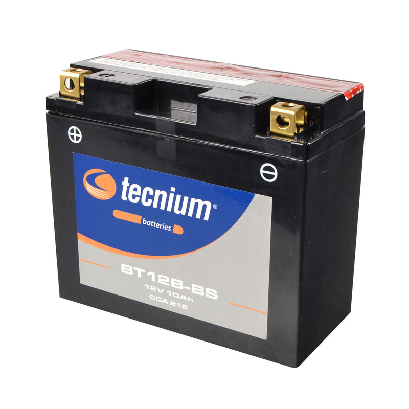 TECNIUM Wartungsfreie Batterie mit Säurepack - BT12B-BS TECNIUM Wartungsfreie Batterie mit Säurepack - BT12B-BS
