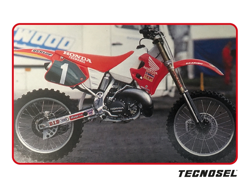 TECNOSEL Stickers Kit Team passend für Honda 1992