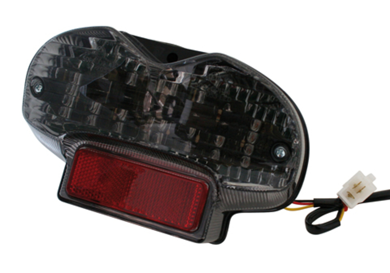 HIGHSIDER smart LED-Rücklicht mit getöntem Glas, passend für Suzuki GSF 600 Bandit 00-, GSF 1200 01- HIGHSIDER smart LED-Rücklicht mit getöntem Glas, passend für Suzuki GSF 600 Bandit 00-, GSF 1200 01-