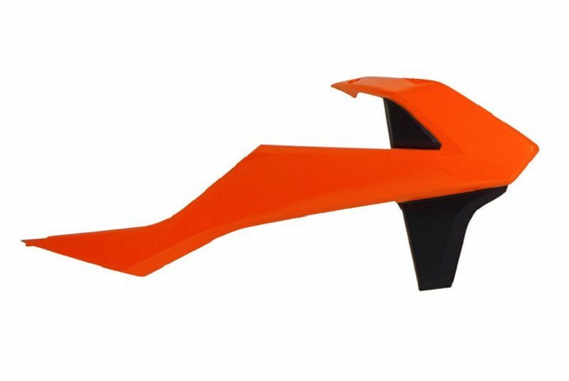 RACETECH Kühlerspoiler orange/schwarz passend für KTM SX85 RACETECH Kühlerspoiler orange/schwarz passend für KTM SX85