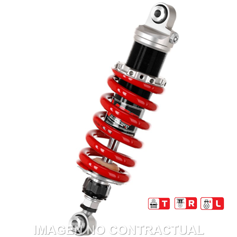 Federbein Z456-Serie Mono hinten passend für Suzuki M 1500 Intruder (12-16) MZ456-310TRL-45-85 Federbein Z456-Serie Mono hinten passend für Suzuki M 1500 Intruder (12-16) MZ456-310TRL-45-85