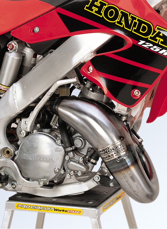 PRO CIRCUIT Platinum Auspuff-birne vernickelt Stahl passend für Honda CR125R