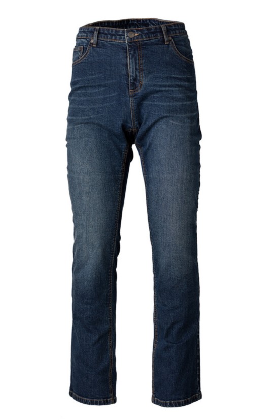 RST Verstärkte Textil-Hose 2 CE, gerades Bein - Midnight Blue Denim Größe S Langes Bein