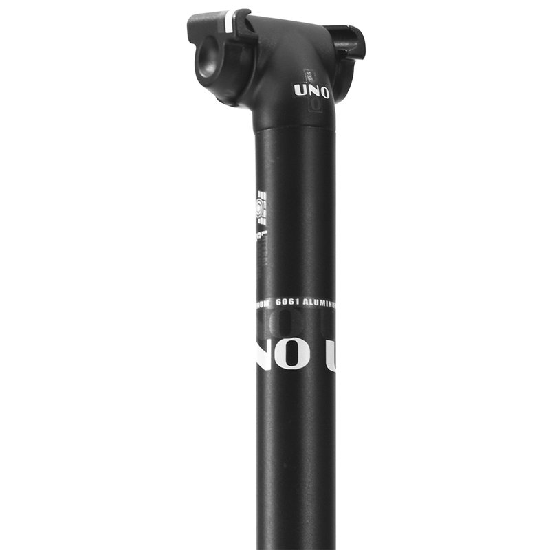 UNO TS 653 Bicycle Seatpost - 350mm Ø27.2 Black UNO TS 653 Bicycle Seatpost - 350mm Ø27.2 Black