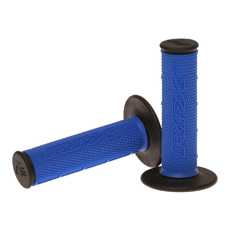 RFX Pro Zwei-Komponenten-Griffe Schwarz Mitte (Blau/Schwarz) Paar