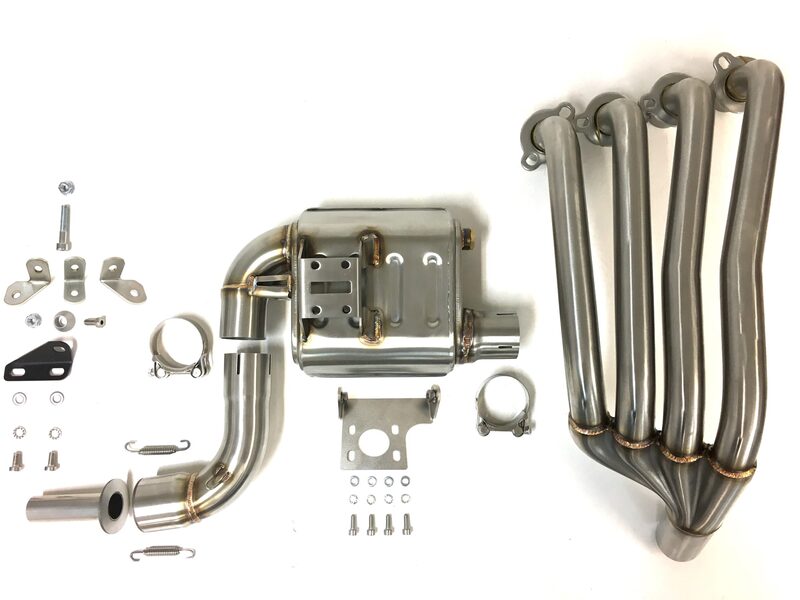IXRACE MK1 Edelstahl slashcut Komplettanlage CB 650 R/CBR 650 R 19-
