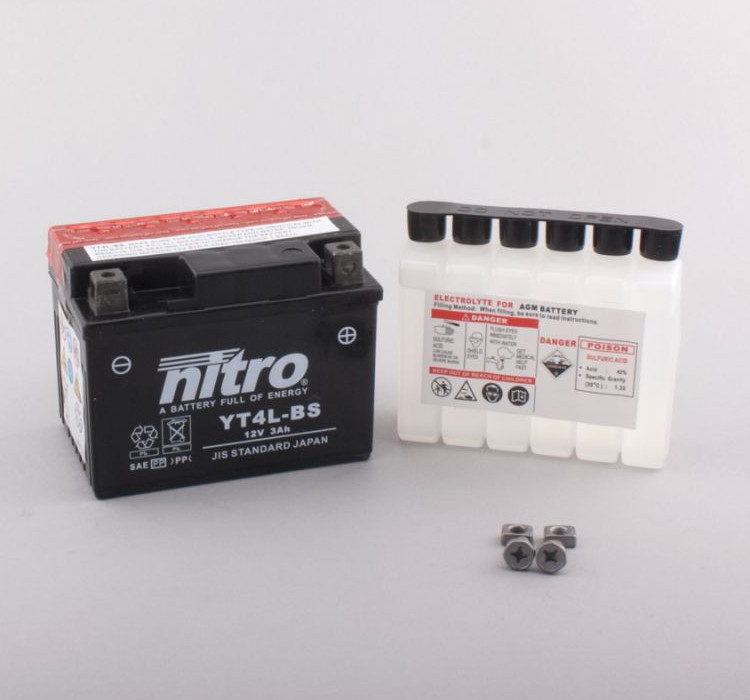 Batterie Nitro YT4L-BS 3AH MF